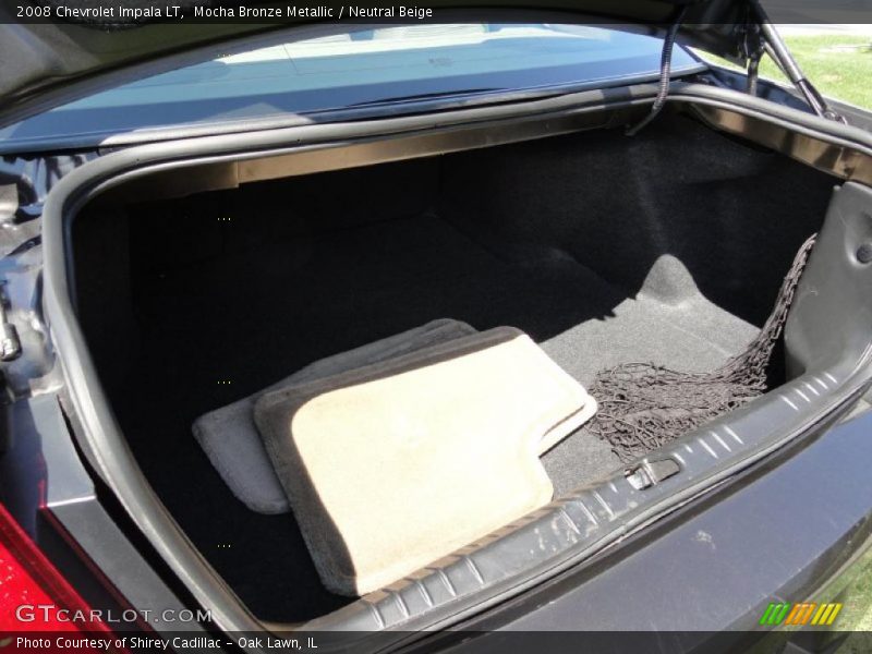 Mocha Bronze Metallic / Neutral Beige 2008 Chevrolet Impala LT
