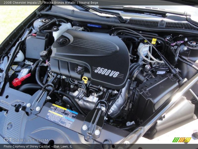 Mocha Bronze Metallic / Neutral Beige 2008 Chevrolet Impala LT