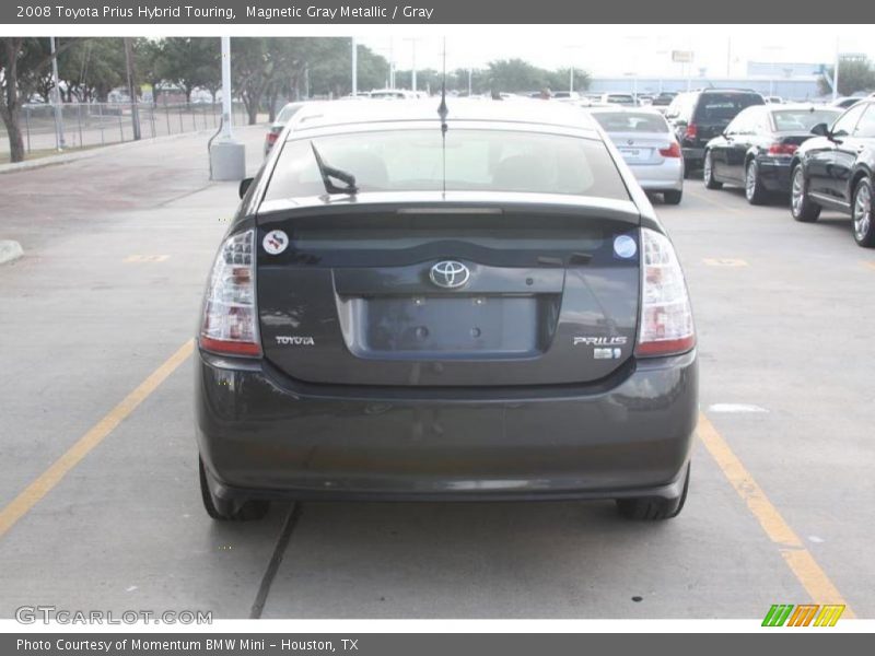 Magnetic Gray Metallic / Gray 2008 Toyota Prius Hybrid Touring
