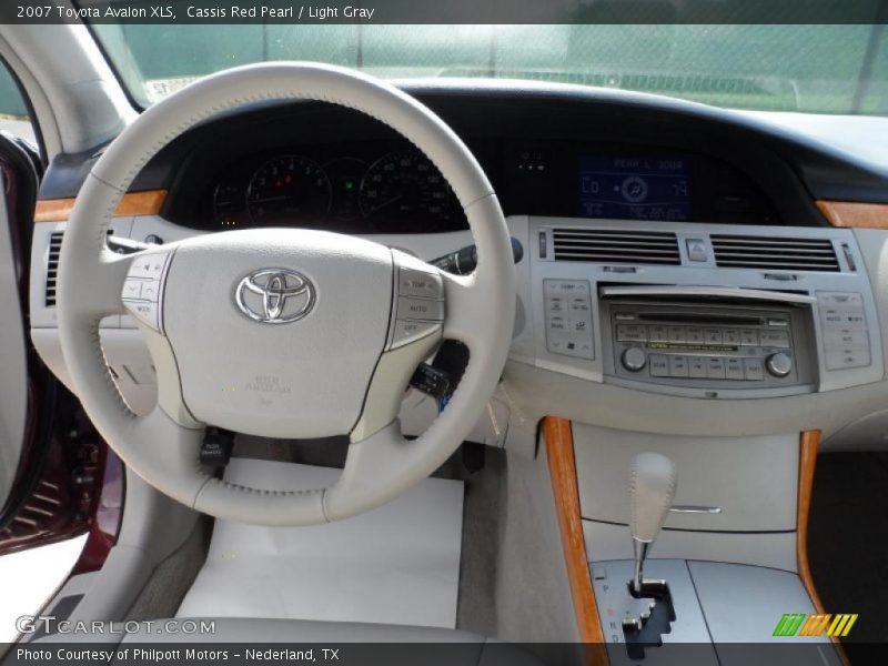 Cassis Red Pearl / Light Gray 2007 Toyota Avalon XLS