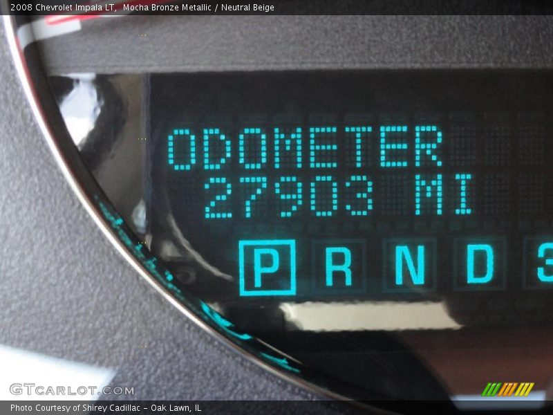 Mocha Bronze Metallic / Neutral Beige 2008 Chevrolet Impala LT