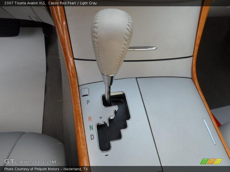 Cassis Red Pearl / Light Gray 2007 Toyota Avalon XLS