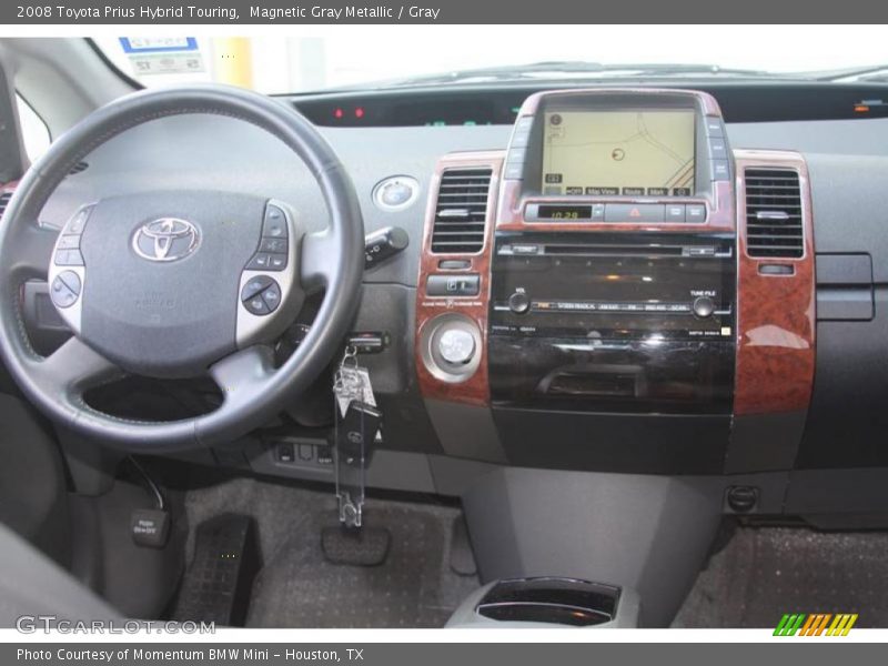 Magnetic Gray Metallic / Gray 2008 Toyota Prius Hybrid Touring