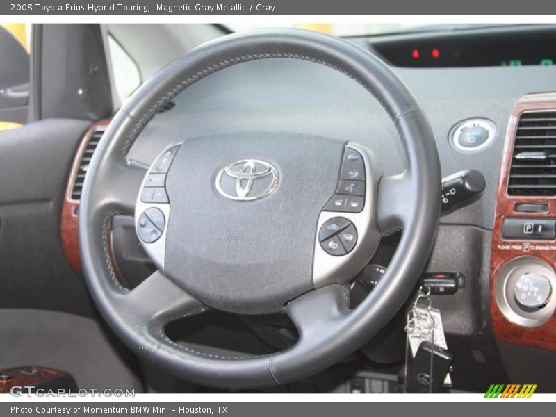 Magnetic Gray Metallic / Gray 2008 Toyota Prius Hybrid Touring