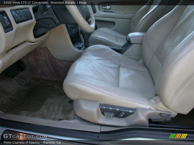 Moondust Metallic / Beige 2000 Volvo C70 LT Convertible