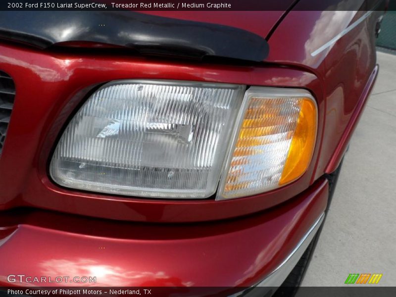 Toreador Red Metallic / Medium Graphite 2002 Ford F150 Lariat SuperCrew