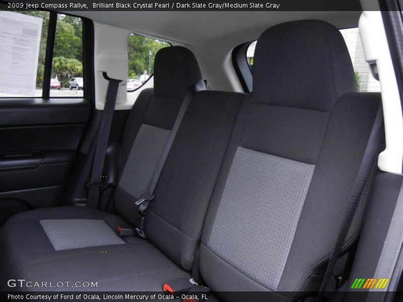 Brilliant Black Crystal Pearl / Dark Slate Gray/Medium Slate Gray 2009 Jeep Compass Rallye