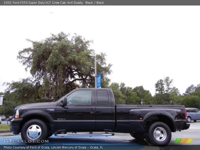  2002 F350 Super Duty XLT Crew Cab 4x4 Dually Black
