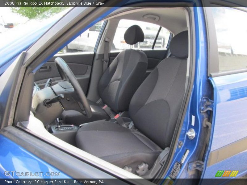 Sapphire Blue / Gray 2008 Kia Rio Rio5 LX Hatchback