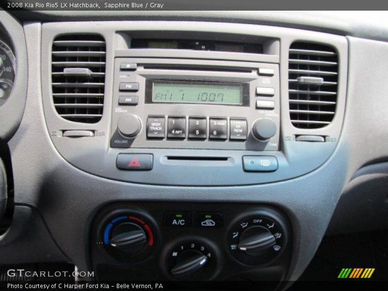 Sapphire Blue / Gray 2008 Kia Rio Rio5 LX Hatchback