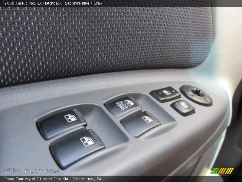Sapphire Blue / Gray 2008 Kia Rio Rio5 LX Hatchback