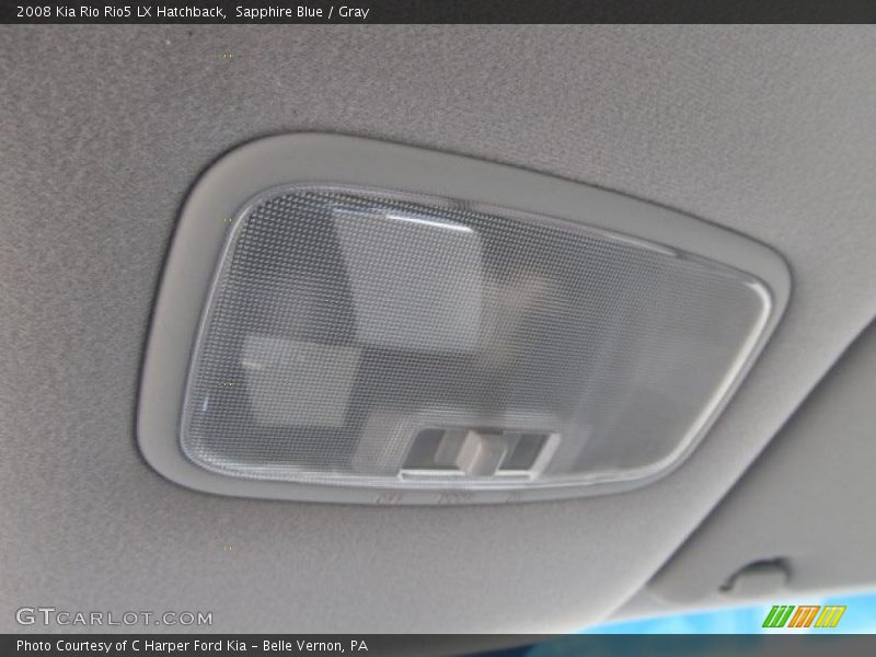 Sapphire Blue / Gray 2008 Kia Rio Rio5 LX Hatchback