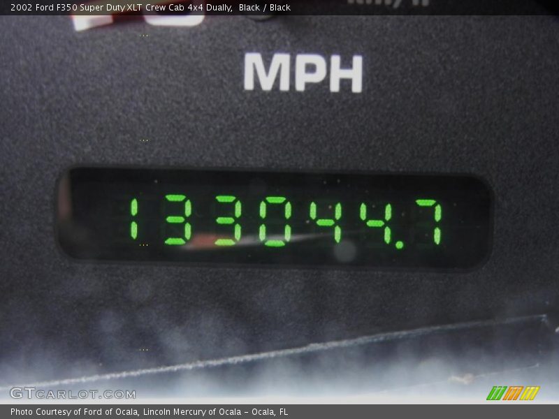 Black / Black 2002 Ford F350 Super Duty XLT Crew Cab 4x4 Dually