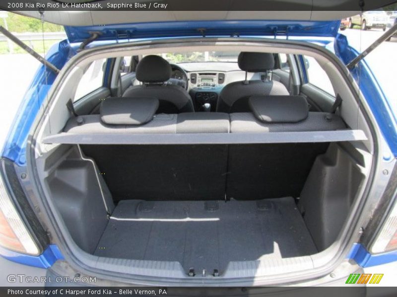 Sapphire Blue / Gray 2008 Kia Rio Rio5 LX Hatchback