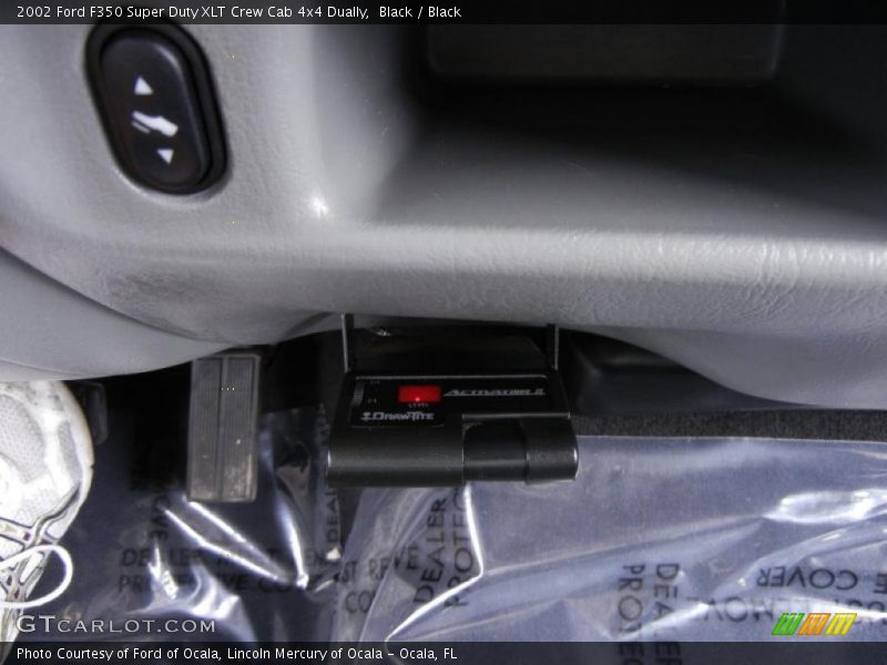 Black / Black 2002 Ford F350 Super Duty XLT Crew Cab 4x4 Dually