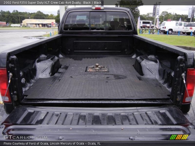 Black / Black 2002 Ford F350 Super Duty XLT Crew Cab 4x4 Dually