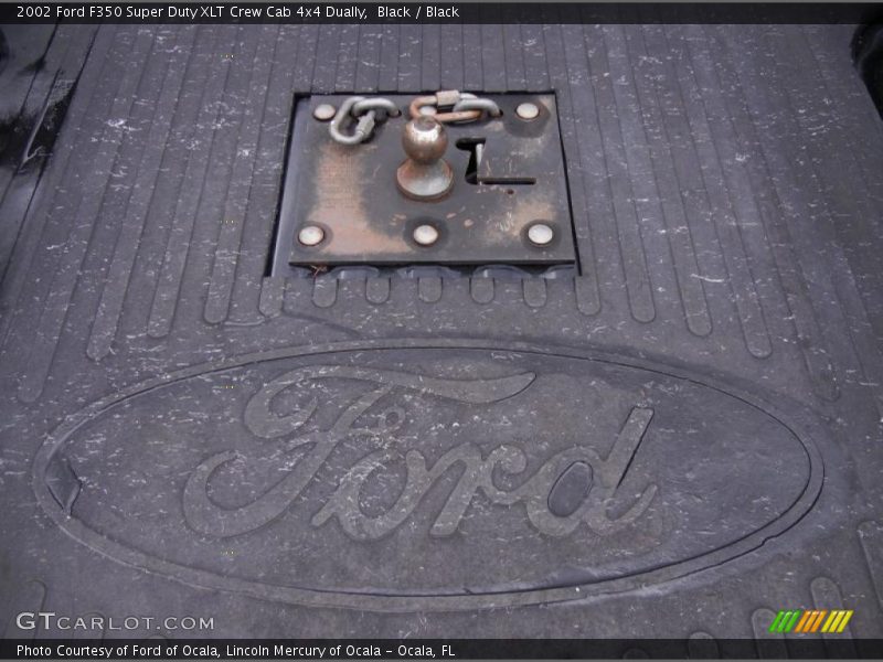 Black / Black 2002 Ford F350 Super Duty XLT Crew Cab 4x4 Dually