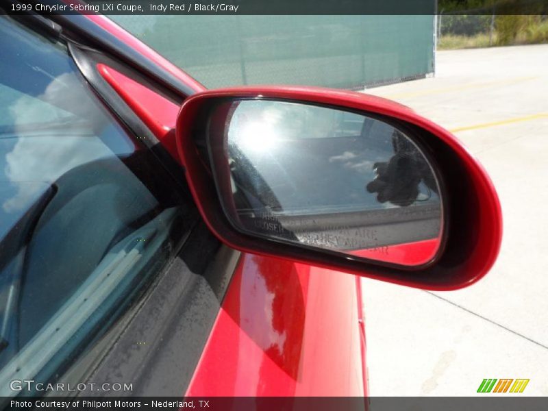 Indy Red / Black/Gray 1999 Chrysler Sebring LXi Coupe