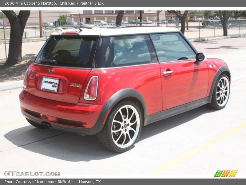 Chili Red / Panther Black 2006 Mini Cooper S Hardtop