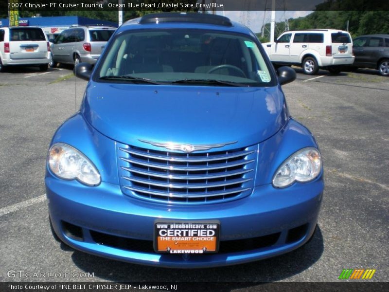 Ocean Blue Pearl / Pastel Slate Gray/Blue 2007 Chrysler PT Cruiser Touring
