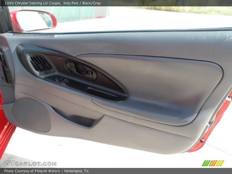 Indy Red / Black/Gray 1999 Chrysler Sebring LXi Coupe
