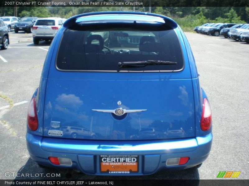 Ocean Blue Pearl / Pastel Slate Gray/Blue 2007 Chrysler PT Cruiser Touring