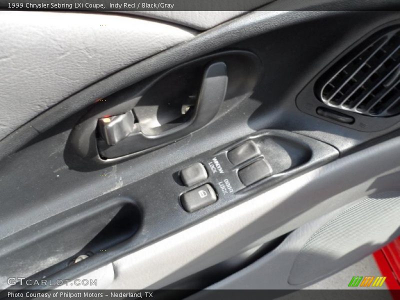 Controls of 1999 Sebring LXi Coupe