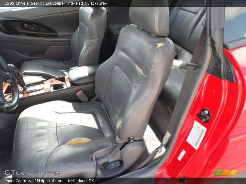  1999 Sebring LXi Coupe Black/Gray Interior