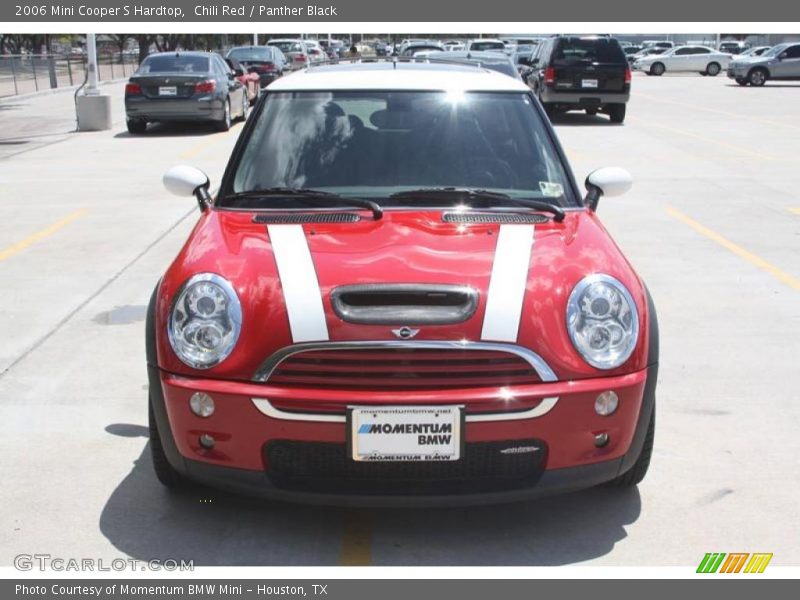 Chili Red / Panther Black 2006 Mini Cooper S Hardtop