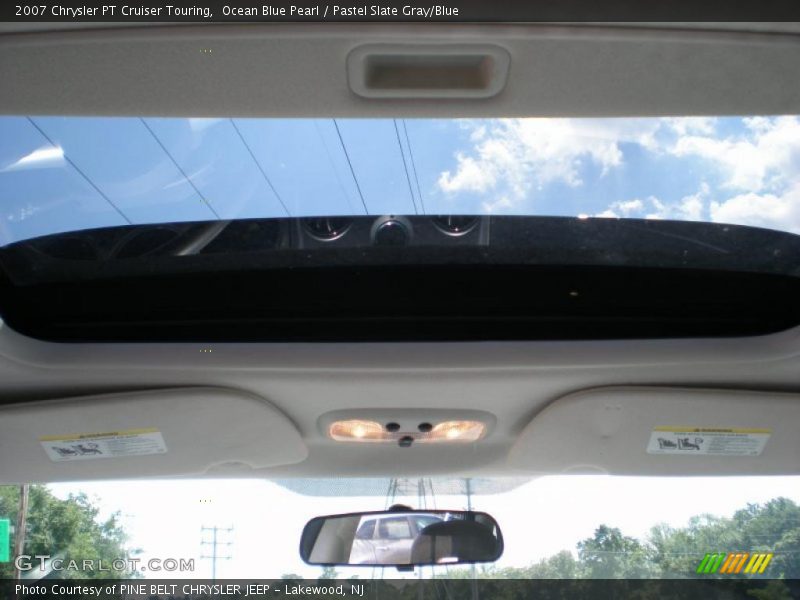 Ocean Blue Pearl / Pastel Slate Gray/Blue 2007 Chrysler PT Cruiser Touring