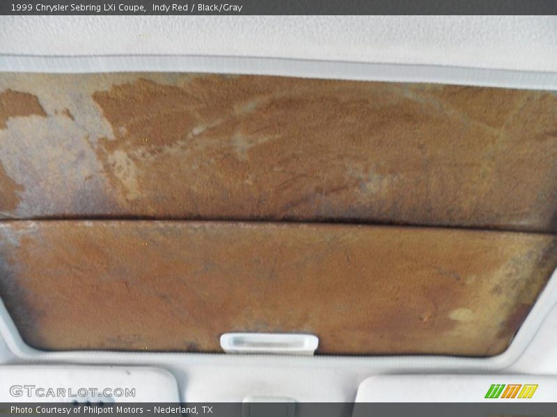 Indy Red / Black/Gray 1999 Chrysler Sebring LXi Coupe