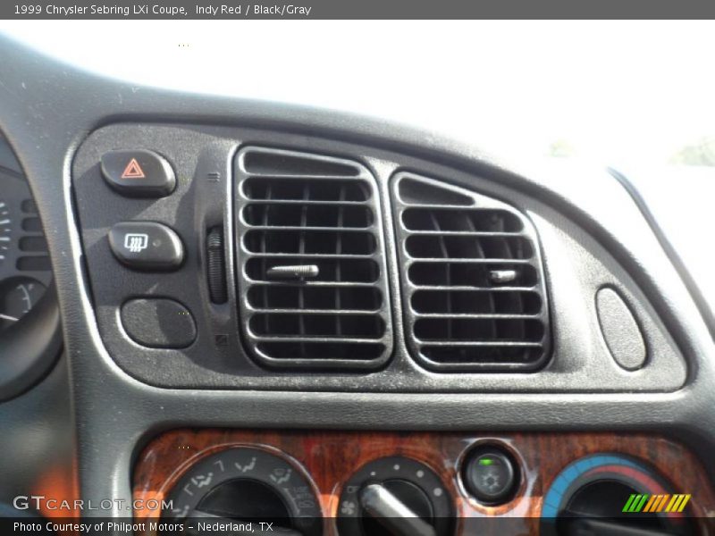 Controls of 1999 Sebring LXi Coupe