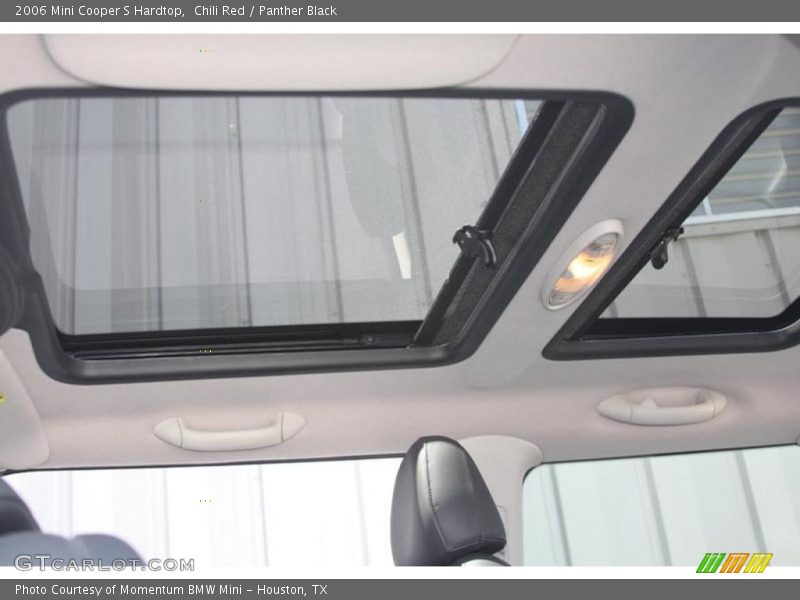 Chili Red / Panther Black 2006 Mini Cooper S Hardtop