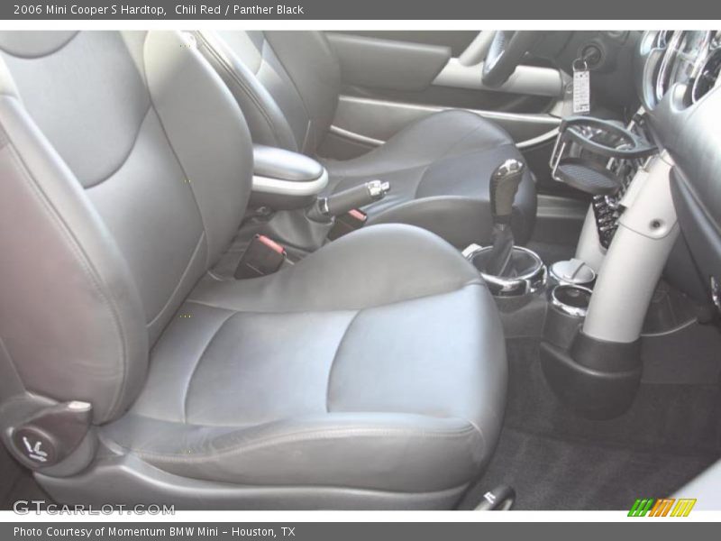 Chili Red / Panther Black 2006 Mini Cooper S Hardtop