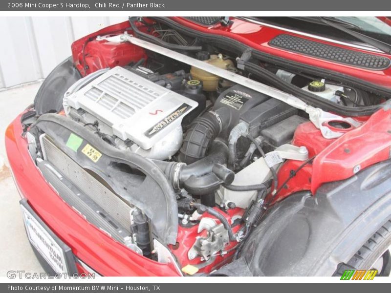 Chili Red / Panther Black 2006 Mini Cooper S Hardtop