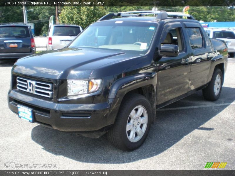 Nighthawk Black Pearl / Gray 2006 Honda Ridgeline RTL