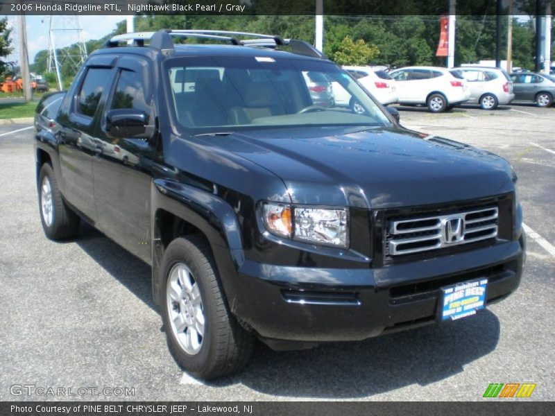 Nighthawk Black Pearl / Gray 2006 Honda Ridgeline RTL