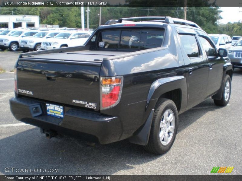 Nighthawk Black Pearl / Gray 2006 Honda Ridgeline RTL
