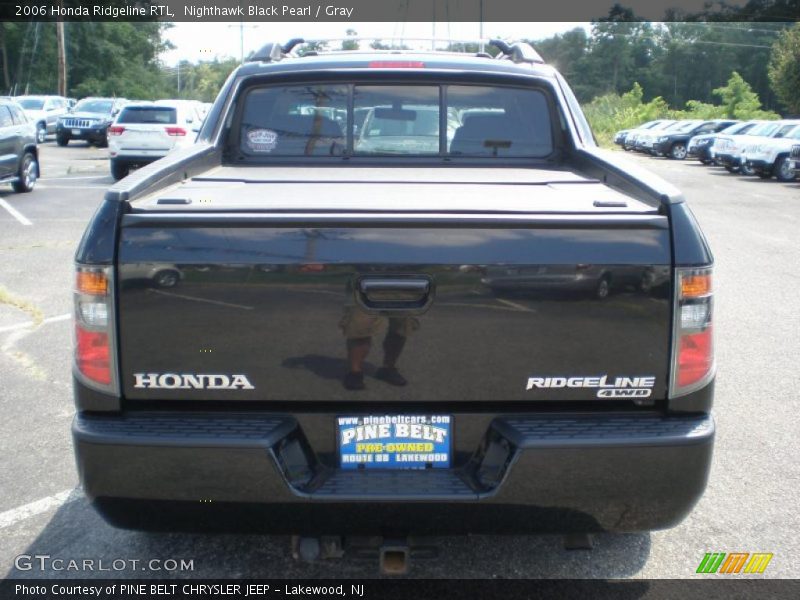 Nighthawk Black Pearl / Gray 2006 Honda Ridgeline RTL