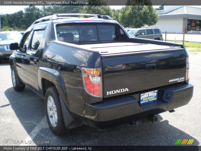 Nighthawk Black Pearl / Gray 2006 Honda Ridgeline RTL