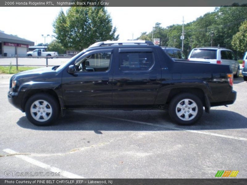 Nighthawk Black Pearl / Gray 2006 Honda Ridgeline RTL