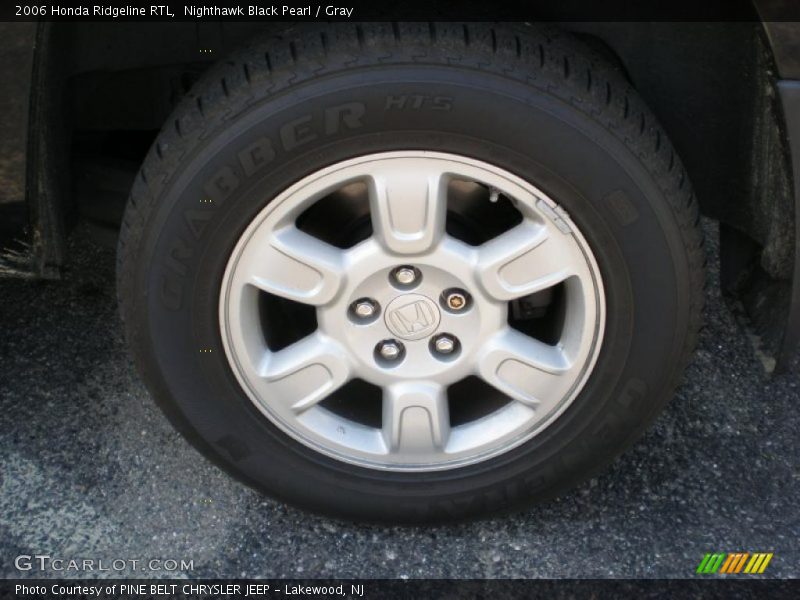 Nighthawk Black Pearl / Gray 2006 Honda Ridgeline RTL