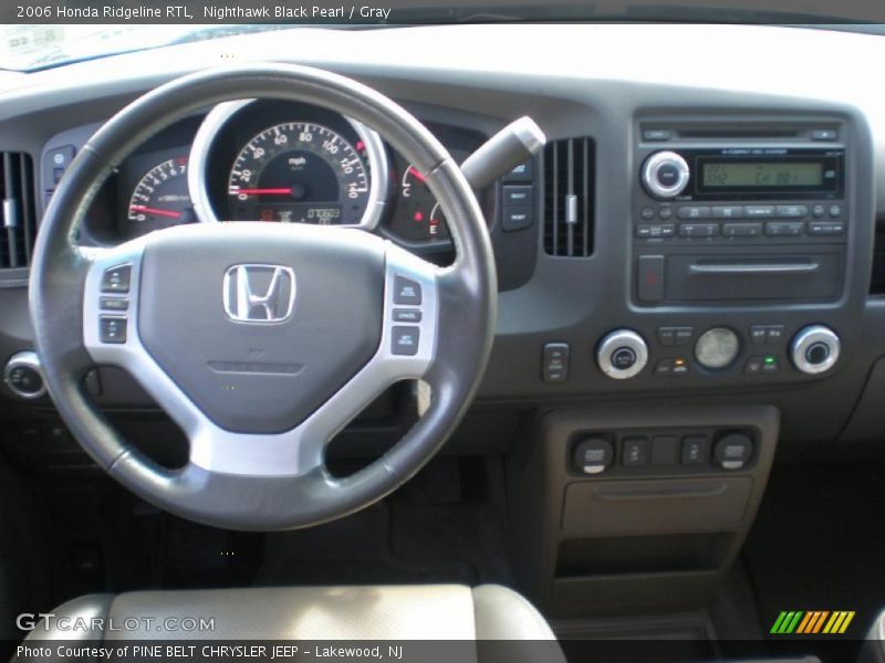 Nighthawk Black Pearl / Gray 2006 Honda Ridgeline RTL