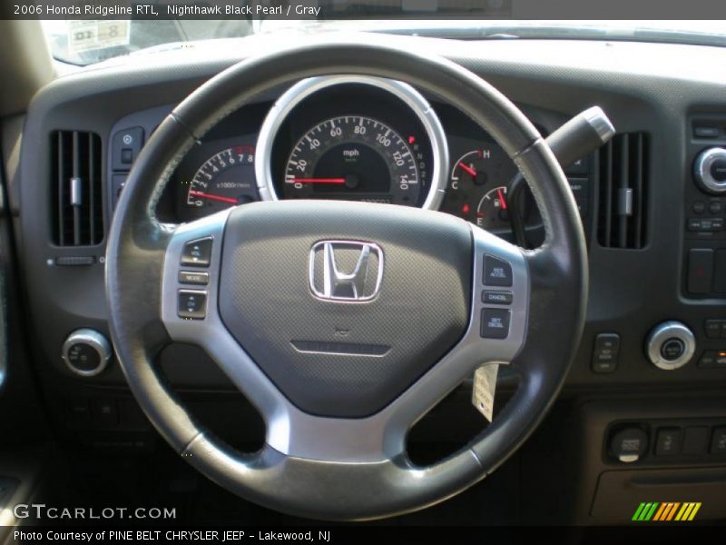 Nighthawk Black Pearl / Gray 2006 Honda Ridgeline RTL