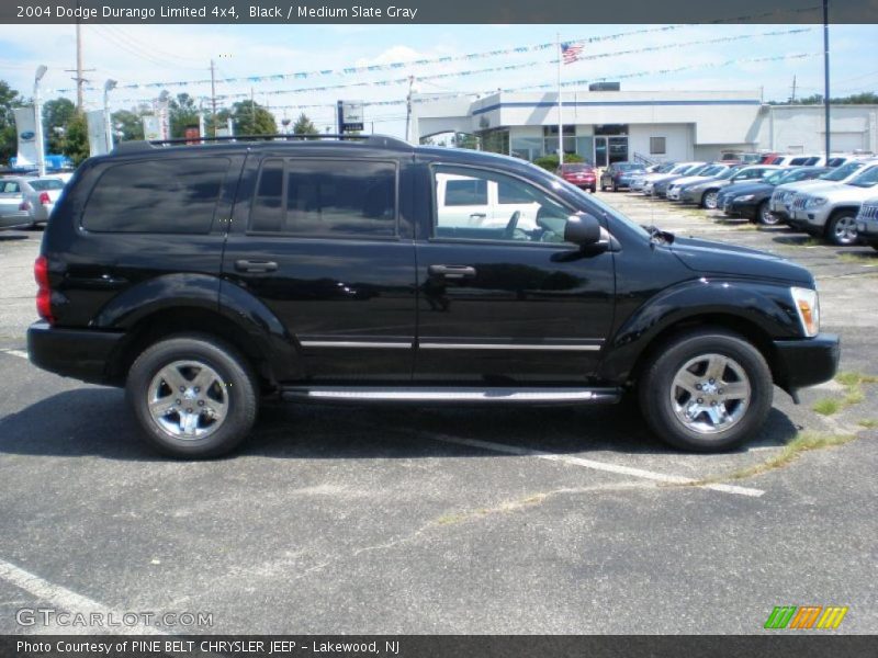 Black / Medium Slate Gray 2004 Dodge Durango Limited 4x4