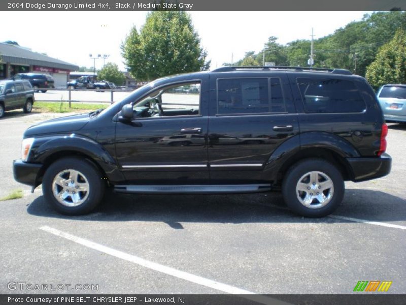 Black / Medium Slate Gray 2004 Dodge Durango Limited 4x4