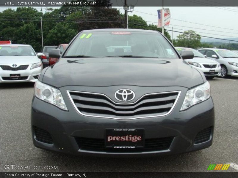 Magnetic Gray Metallic / Ash 2011 Toyota Camry LE