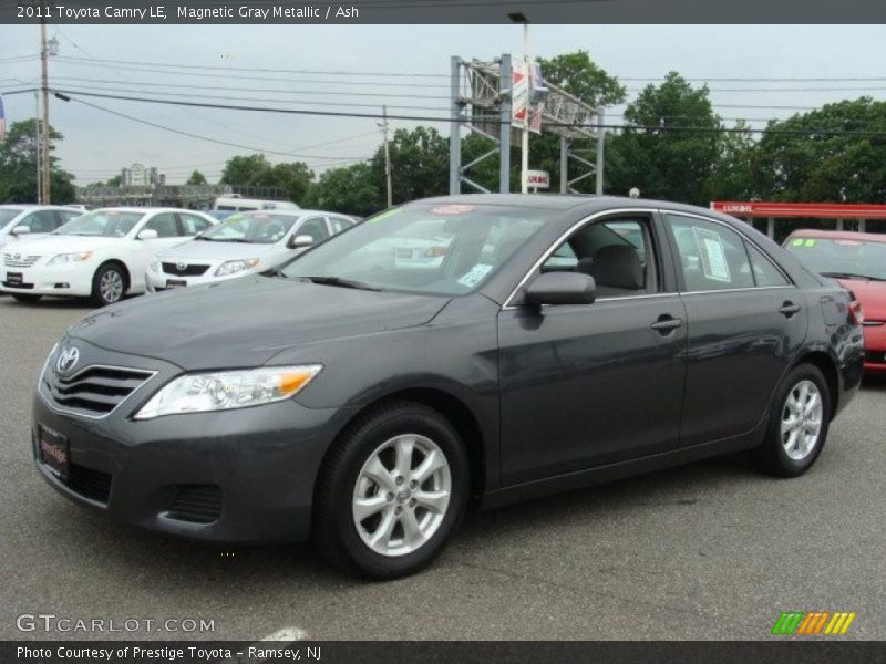 Magnetic Gray Metallic / Ash 2011 Toyota Camry LE