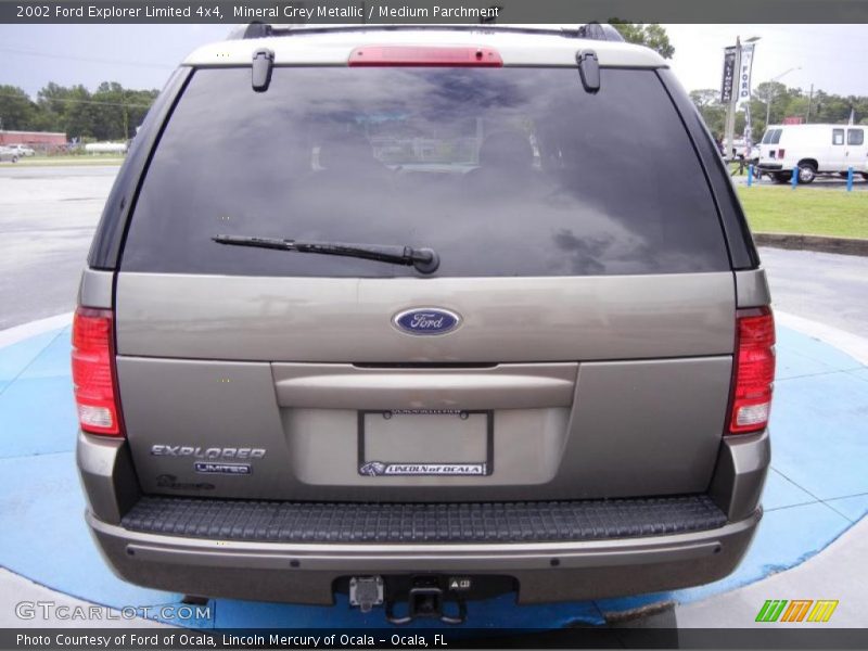 Mineral Grey Metallic / Medium Parchment 2002 Ford Explorer Limited 4x4