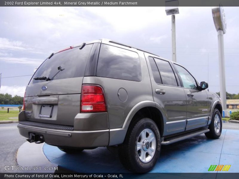 Mineral Grey Metallic / Medium Parchment 2002 Ford Explorer Limited 4x4